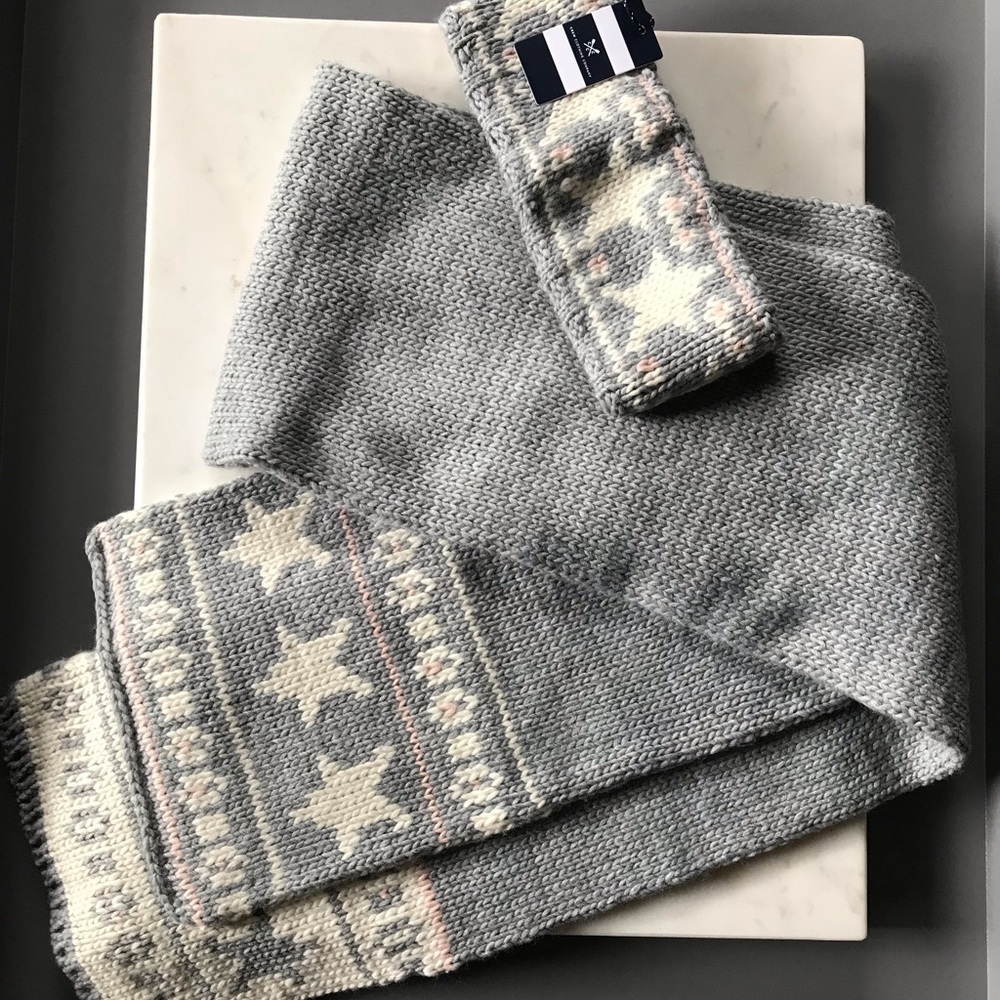 Scarf and Ear Warmer! New with tags!